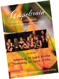 Gospeltrain-Konzerte April small